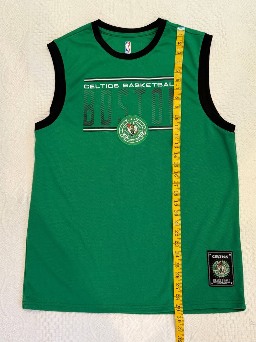 Boston Celtics Jayson Tatum Number 0 Jersey Size Large L NBA - Picture 7 of 7